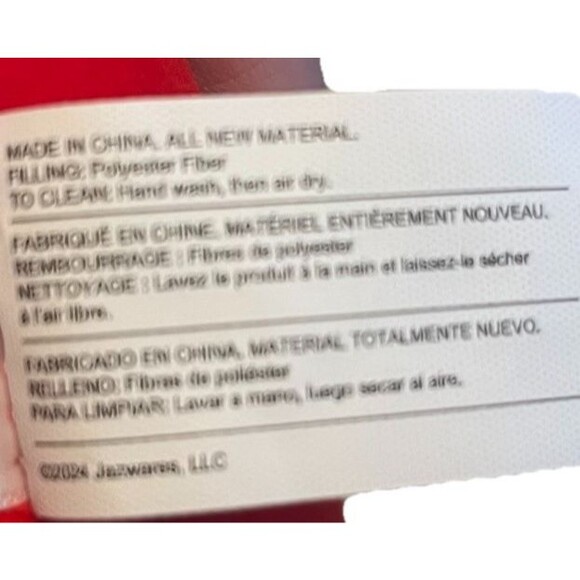 Squishmallows Nick Santa Claus Red Overalls 8" Holiday 2024 Rare Christmas Plush - Picture 11 of 12